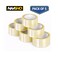 Clear Packaging Tape Roll &ndash; Strong Adhesive Packing Tape for Moving, Shipping &amp; Sealing Boxes (Pack of 5)