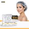 Disposable Shower Caps 300 PCS &ndash; Waterproof Clear Hair Caps for Shower, Spa, Salon &amp; Hair Treatment
