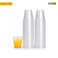 Premium Disposable Clear Plastic Cups &ndash; Durable Party Drinking Cups for Juice, Soda, Cocktails &amp; Events &ndash; Crystal Clear Design (Pack of 100)