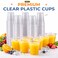 Premium Disposable Clear Plastic Cups &ndash; Durable Party Drinking Cups for Juice, Soda, Cocktails &amp; Events &ndash; Crystal Clear Design (Pack of 300)