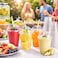 Crystal Clear Disposable Cups with Dome Lids &ndash; Durable Smoothie &amp; Juice Cups for Cold Drinks, Parties, Cafes &amp; Events (50 Packs)