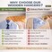 Premium Wooden Clothes Hangers &ndash; Strong Durable Wood Coat Hangers for Closet Organization &amp; Wrinkle-Free Clothing Storage (Pack of 10)