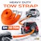 Heavy Duty Car Tow Strap 5M 10 Ton &ndash; Durable Recovery Rope with Steel Shackles for SUV, Truck, Off-Road &amp; Emergency Use