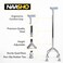 Walking Cane Quad Base &ndash; Adjustable Height Walking Stick with Non-Slip Rubber Feet &amp; Comfortable Grip for Daily Use