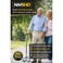 Walking Cane Quad Base &ndash; Adjustable Height Walking Stick with Non-Slip Rubber Feet &amp; Comfortable Grip for Daily Use