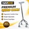 Walking Cane Quad Base &ndash; Adjustable Height Walking Stick with Non-Slip Rubber Feet &amp; Comfortable Grip for Daily Use