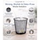 Premium Black Mesh Wastebasket &ndash; Strong Metal Trash Bin for Office, Home, Desk, Lightweight &amp; Sturdy (Pack of 4)