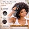 Premium Afro Pick Comb &ndash; Strong Wide Tooth Hair Comb for Natural, Curly &amp; Coily Hair Care