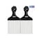 Premium Afro Pick Comb &ndash; Strong Wide Tooth Hair Comb for Natural, Curly &amp; Coily Hair Care (Pack of 2)