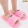 New Magic Foot Washing Bathroom Slippers for Men and Women, Anti-Slip Silicone Bath Slippers, Foot Massage Scrub Cleaning Brush