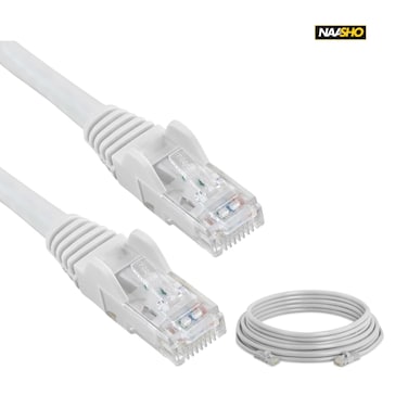 Cat6 UTP Ethernet Cable 10M, RJ45 Connector, Ideal for Router, PC, Switch