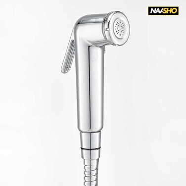 Handheld Bidet Sprayer with, Jet Spray for Toilet Bathroom, High Pressure Self-Cleaning Shut Off Set