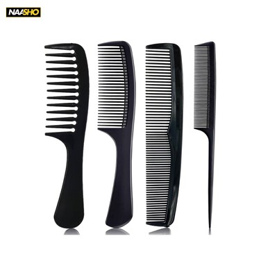4 Pcs Hair Combs Set, Fine Pro Tail Combs, Salon Hair Styling Tools Hair Stylist Accessories Daily Use Strong Durable Anti Static for Men Woman