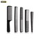 5 Pieces Hair Cutting Comb Barber Comb Hair Styling Combs Fine Teeth Carbon Comb Set Anti Static Heat Resistant Hairdressing Tapered Comb for Men Women