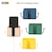 2Pcs Wall Mount Phone Holder Adhesive Wall Phone Mount Charging Stand and Remote Control Stand Multipurpose Socket Pocket Universal Deck Storage Box for Bedroom, Kitchen, Bathroom, Office