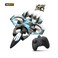 360 Degree Fighter Aircraft Remote Control Toy Anti-Collision Design, Colorful Lights + Headless Mode, Suitable for Outdoor Flying