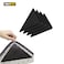 Rug Corner Grippers Anti Slip Rug Pads for Hardwood Floors, Laminate &amp; Carpet, Reusable Rug Grips Hold Rugs &amp; Runners in Place to Prevent Slipping &amp; Curling (Pack of 4)
