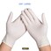 Latex examination powder free white Gloves (100 Large)