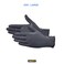 Latex examination powder free white Gloves (200 Large)