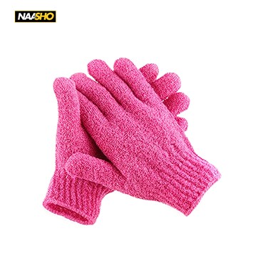 Pieces Exfoliating Gloves Body Scrub Bath Gloves, Double Sided Exfoliating Gloves for Body clean, Skin Shower Scrubber (1 Pair)