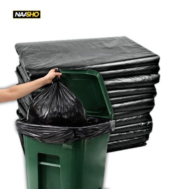 Trash Bags, 60 Gallon 20 Bags, Ultra Strong, Heavy Duty &amp; Leak Proof - Small