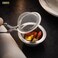 Premium Stainless Steel Tea Infuser Ball &ndash; Reusable Loose Leaf Tea Strainer, Fine Mesh Wiping Rag Duster Style Filter for Perfect Tea Brewing