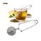 Premium Stainless Steel Tea Infuser Ball &ndash; Reusable Loose Leaf Tea Strainer, Fine Mesh Wiping Rag Duster Style Filter for Perfect Tea Brewing