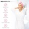 Microfiber Hair Towel for All Hair Style Quick Drying Hair Turban - Perfect for Women, Men and Kids (3 pcs Random colors)