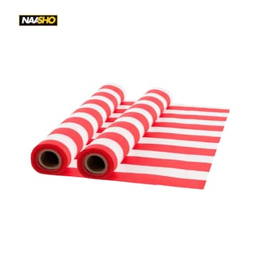Plastic Sufra Disposable Plastic Table Cover Roll (150 Sheets) &ndash; Waterproof Disposable Tablecloth for Dining, Picnic, Party &amp; Catering - Pack of 2
