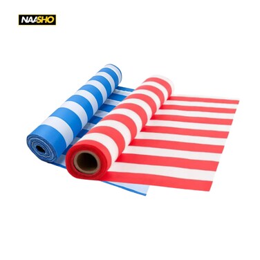 Plastic Sufra Disposable Plastic Table Cover Roll (150 Sheets) &ndash; Waterproof Disposable Tablecloth for Dining, Picnic, Party &amp; Catering - Pack of 2