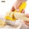 PACK Banana Slicer Stainless Steel Fruit and Vegetable Salad Peeler for Grape Banana Strawberry Fruit Slices Kitchen Cutter Tools