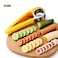 PACK Banana Slicer Stainless Steel Fruit and Vegetable Salad Peeler for Grape Banana Strawberry Fruit Slices Kitchen Cutter Tools