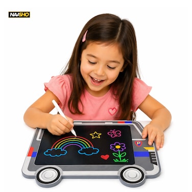 Lcd writing Tablet School Bus Learning &amp; Creating Together with Interactive Drawing Tablet
