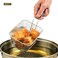 Premium Stainless Steel Fry Basket for Deep Fryer   Perfect for Fries, Snacks &amp; Serving