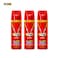 Mosquito And Fly Killer Odorless Spray, Kills Flying Insect Instantly - Pack of 3
