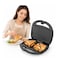 Sandwich Toasters, Panini Presses Non-Stick Plates electric Grill Muffin Maker