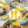 Pack of 3 - Household Cleaning Gloves Dish Washing Kitchen Glove Long Sleeves Thick Latex Glove Working Painting Gardening Gloves (XLarge)