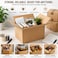 Shipping Carton Box 45x45x45 cm, 5 Ply, Heavy Duty, Strong Packaging Boxes for Moving, Storage, Shipping, Cardboard (4 Box, 1 tape)