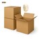 Shipping Carton Box 55x55cm, 5 Ply, Heavy Duty, Strong Packaging Boxes for Moving, Storage, Shipping, Cardboard (pack of 3, 1 tape)