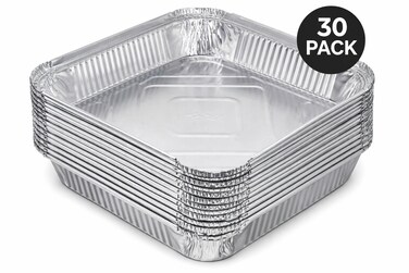 علبة ألومنيوم ناشو بغطاء فضية اللون، 30 قطعة