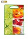 Printed Plastic Cutting Board  &ndash; Non-Slip Kitchen Chopping Boards with Fruit Design, Durable &amp; Easy to Clean