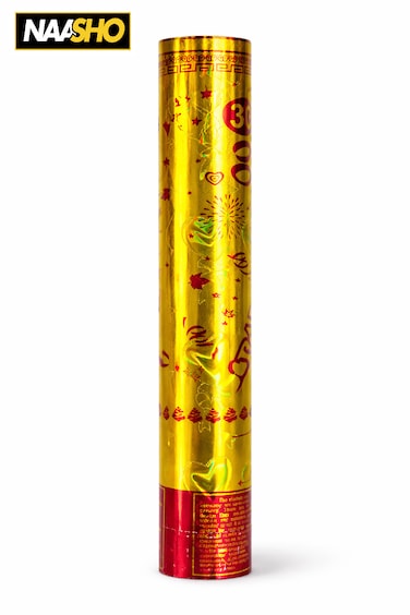 مدفع قصاصات الورق للحفلات - قطعة واحدة للاحتفال بأعياد الميلاد، وحفلات الزفاف، ورأس السنة الجديدة، والمناسبات