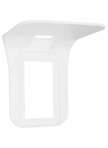 Cryfokt Wall Outlet Shelf, Space Saving Plug Shelf Phone Charging Holder ABS for Garage