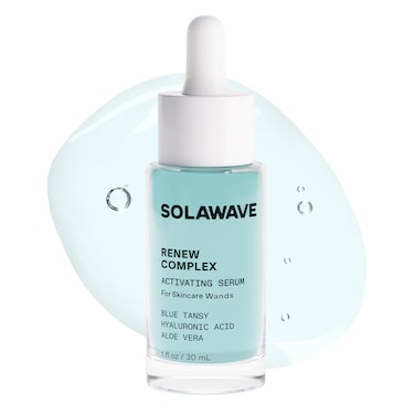 SolaWaveRenew Complex Serum for Face &amp; Neck, Boost the Effects of Solawave Facial Wand, Red Light Therapy for Face &amp; Microcurrent Facial Device for Anti-Aging &amp; Skin Tightening, Solawave Original
