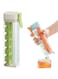 New Ice Cube Mold With One Hand, One Hand De-Icing Press Ice Tray Mold, 1 Hand 1 Press Ice Cube Tray, Ice Cube Tray Cup, 6 Square Ice Cube Maker For Ice Drink