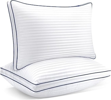 HOME Luxury Down Alternative Sleeping Pillows - Pack of 2 Standard 50x70 cm