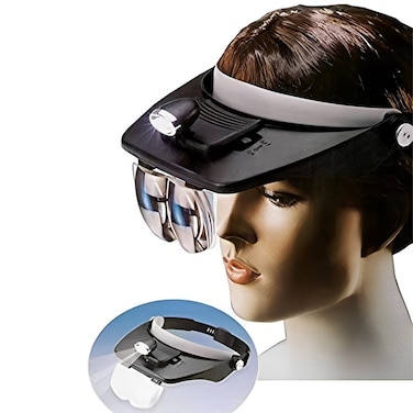 Head Light Magnifying Glass