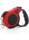 Dog Leash 3 Meters, Pet Walking Leash, Heavy Duty, Retractable And Tangle Free With Quick Lock And Release Button (Red)
