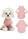 Yaopelky Dog Sweatshirt for Small Medium Dogs Warm Pet T Shirt Dog Clothes with Heart Print Cat Puppy Outfit Doggie Sweatshirts for Teddy,Chihuahua Schnauzer (Pink, Medium)