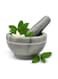 Natural Marble Mortar &amp; Pestle &acirc;&euro;&ldquo; Large 395 ml (1.75 Cups), 15 cm Bowl with 15 cm Pestle, Heavy Stone Grinder for Spices, Herbs, Pesto &amp; Guacamole, Durable &amp; Non-Porous
